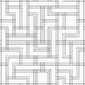 Vector seamless pattern with rectangle elements. Geometric tiles seamless pattern Royalty Free Stock Photo