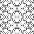 Vector seamless pattern. Repeating geometric texture