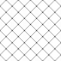 Vector seamless pattern. Repeating geometric tiles with dotted rhombus and stars Royalty Free Stock Photo