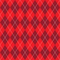 Vector seamless pattern with rhombus.