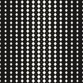 Vector seamless pattern with rhombuses, diamond shapes. Halftone transition Royalty Free Stock Photo