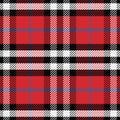 Vector seamless pattern Scottish tartan Royalty Free Stock Photo