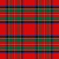 Vector seamless pattern Scottish tartan