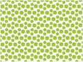 Simple green and yellow gradient repeat pattern design on white background, any kind of textile use Royalty Free Stock Photo