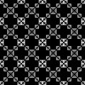 Black and White Mugal Jali Pattern Royalty Free Stock Photo