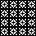 Black and White Mugal Jali Pattern Royalty Free Stock Photo