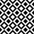 Black Geometric Seamless pattern in white background