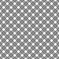 Black Geometric Seamless pattern in white background