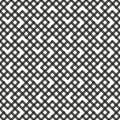 Vector seamless pattern. Stylish texture with diagonal stitches. Modern background from bold dotted line. Can be used as swatch Royalty Free Stock Photo