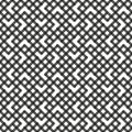 Vector seamless pattern. Stylish texture with diagonal stitches. Modern background from bold dotted line. Can be used as swatch