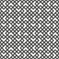 Vector seamless pattern. Stylish texture with diagonal stitches. Modern background from bold dotted line. Can be used as swatch Royalty Free Stock Photo