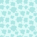 Vector seamless pattern with stylized delicate flowers with leaves. The design is great for wallpapers, scrapbooking