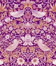 Modern floral seamless pattern for your design.