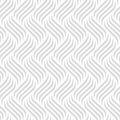 Vector seamless pattern. Subtle background wavy line. Modern waves texture. Intricate pipple curly stripe. Repeating soft lines. C