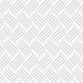 Vector seamless pattern. Subtle background wavy line. Modern waves texture. Intricate pipple curly stripe. Repeating soft lines. C