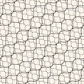 Vector seamless pattern, thin diagonal wavy lines, mesh texture Royalty Free Stock Photo
