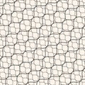Vector seamless pattern, thin diagonal wavy lines, mesh texture Royalty Free Stock Photo