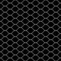 Vector seamless pattern, thin mesh, black & white Royalty Free Stock Photo
