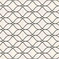 Vector seamless pattern, thin wavy lines, subtle mesh texture