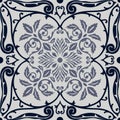 Vector seamless pattern tiling with arabesque