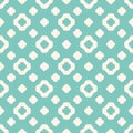 Vector seamless pattern in trendy colors, green aqua and beige.