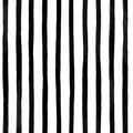 vector seamless pattern with vertical black and white striped. Vintage textured background