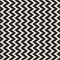 Vector seamless pattern, vertical curly zig zag lines, geometric background. Royalty Free Stock Photo