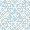 Vector seamless pattern in Victorian style. Royalty Free Stock Photo