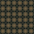 Vector seamless pattern in Victorian style.