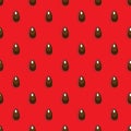 Vector seamless pattern with watermelon texture