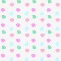 Vector seamless retro pattern, with colorful diamonds. Can be used for wallpaper, pattern fills, web page background, surface text Royalty Free Stock Photo