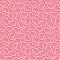 Vector seamless romantic pattern for Valentines Day