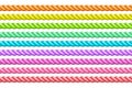 Vector Seamless Rope Set