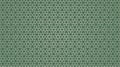 Vector Seamless shape islamic pattern dark green