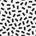 Vector seamless simple pattern. Modern stylish texture with randomly disposed rectangles. Repeating abstract Royalty Free Stock Photo