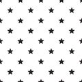 Vector seamless star pattern, star background.