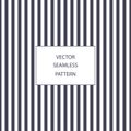 Vector seamless stipy pattern. Dark blue and white stripes