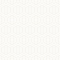 Vector seamless stripes subtle pattern. Modern stylish texture with monochrome trellis. Repeating geometric hexagonal grid. Simple Royalty Free Stock Photo