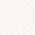 Vector seamless stripes subtle pattern. Modern stylish texture with monochrome trellis. Repeating geometric hexagonal grid. Simple Royalty Free Stock Photo
