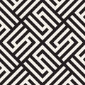 Vector seamless subtle lattice pattern. Modern stylish texture with monochrome trellis. Repeating geometric grid. Royalty Free Stock Photo
