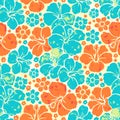 Vector seamless surf pattern