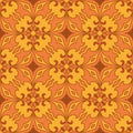 Vector seamless texture. Beautiful colored pattern for design and fashion with decorative elements Royalty Free Stock Photo