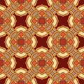 Vector seamless texture. Beautiful colored pattern for design and fashion with decorative elements. Portuguese