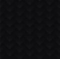 Vector seamless texture. Black and white halftone background Royalty Free Stock Photo