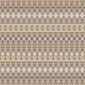 Vector seamless texture. Tribal geometric striped pattern. Aztec ornamental style Royalty Free Stock Photo