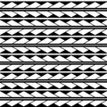 Vector seamless triangles rhombus pattern ornament maori, ethnic, japan style. Modern style texture.