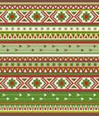 Vector Seamless Tribal Pattern Royalty Free Stock Photo