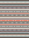 Vector Seamless Tribal Pattern Royalty Free Stock Photo