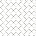 Vector seamless wire mesh fence Royalty Free Stock Photo
