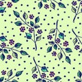 Vector seamlesss pattern, graphic illustration Royalty Free Stock Photo